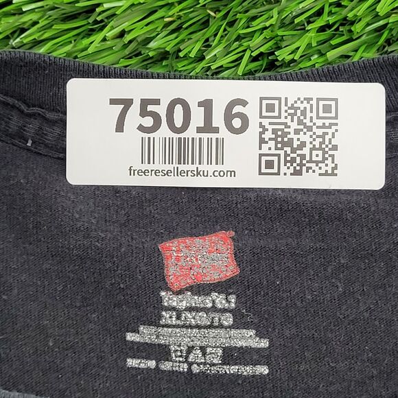 Scary Clown Shirt XL 23x27 Faded Black Hellanbach - Picture 8 of 16